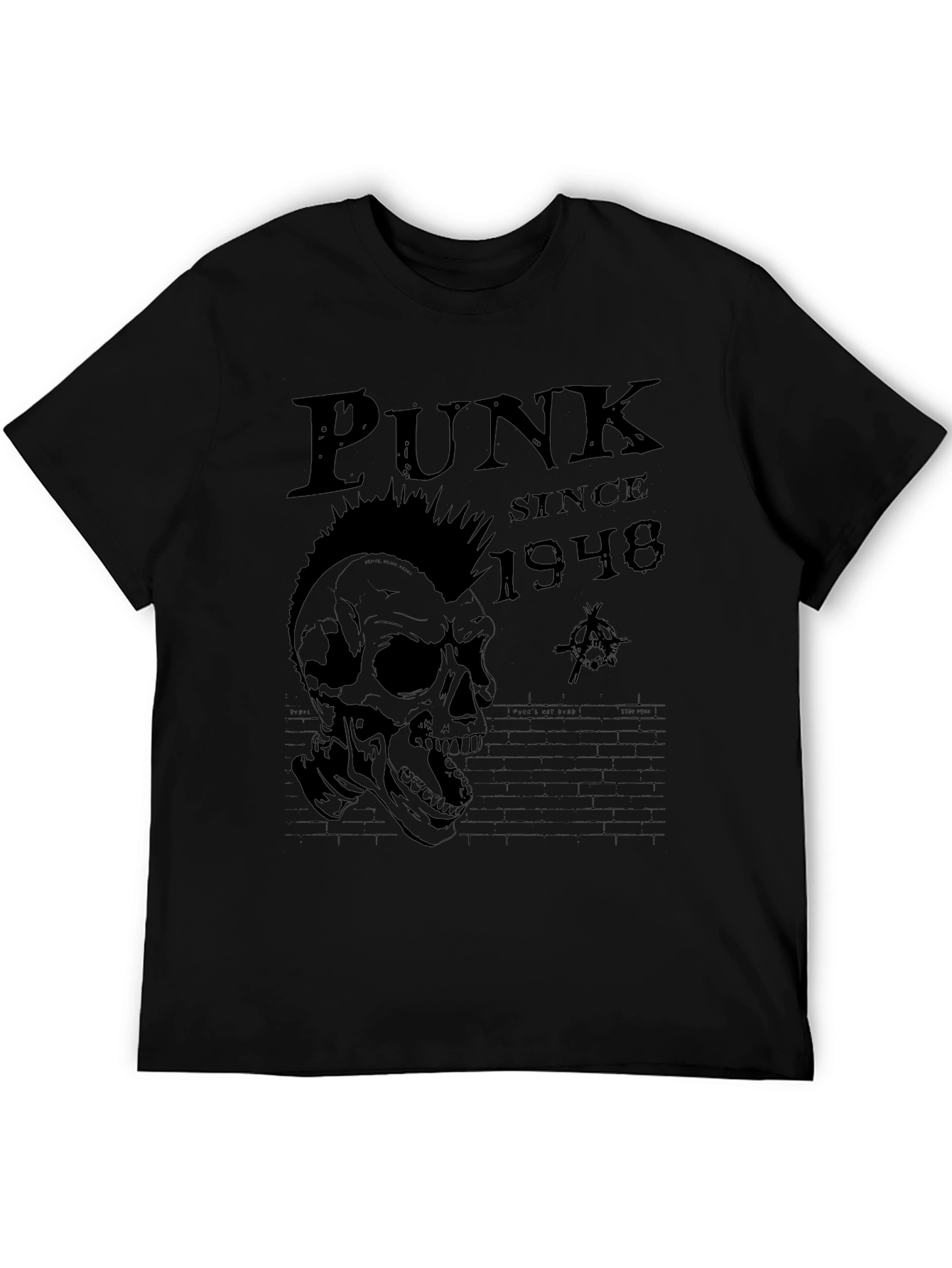 Punk Since 1948 Graphic T-Shirt - Skull Design
