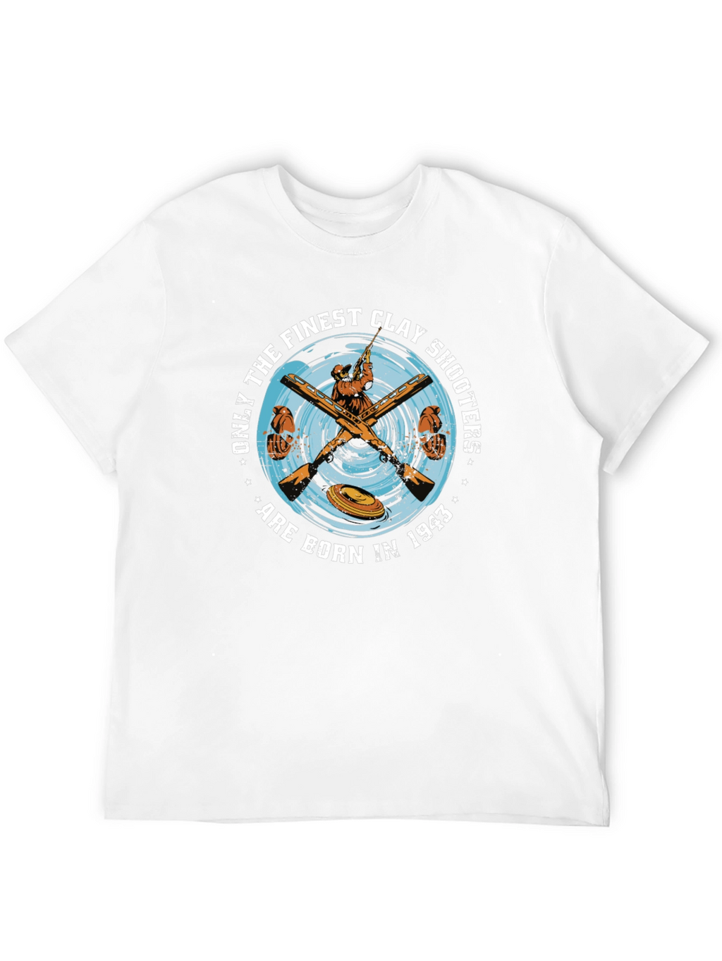 Finest Clay Shooters Born in 1943 T-Shirt