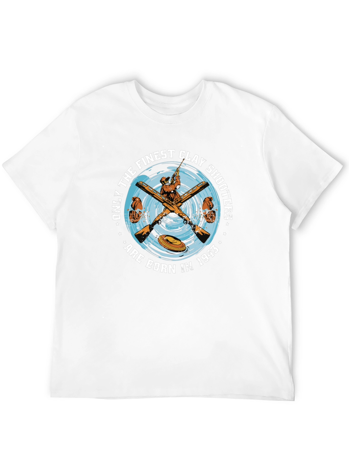 Finest Clay Shooters Born in 1943 T-Shirt