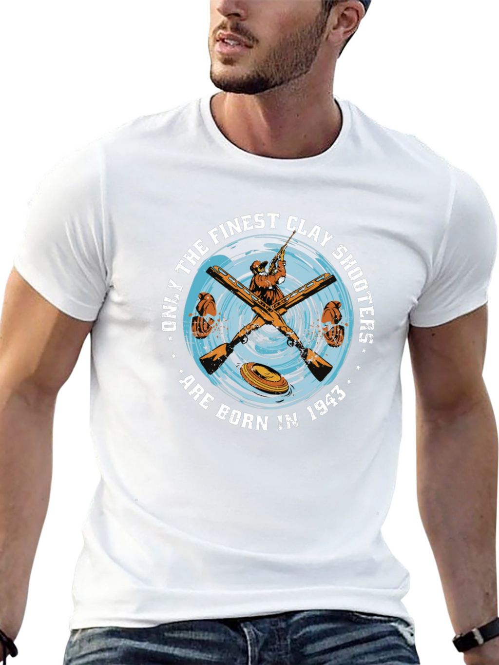 Finest Clay Shooters Born in 1943 T-Shirt
