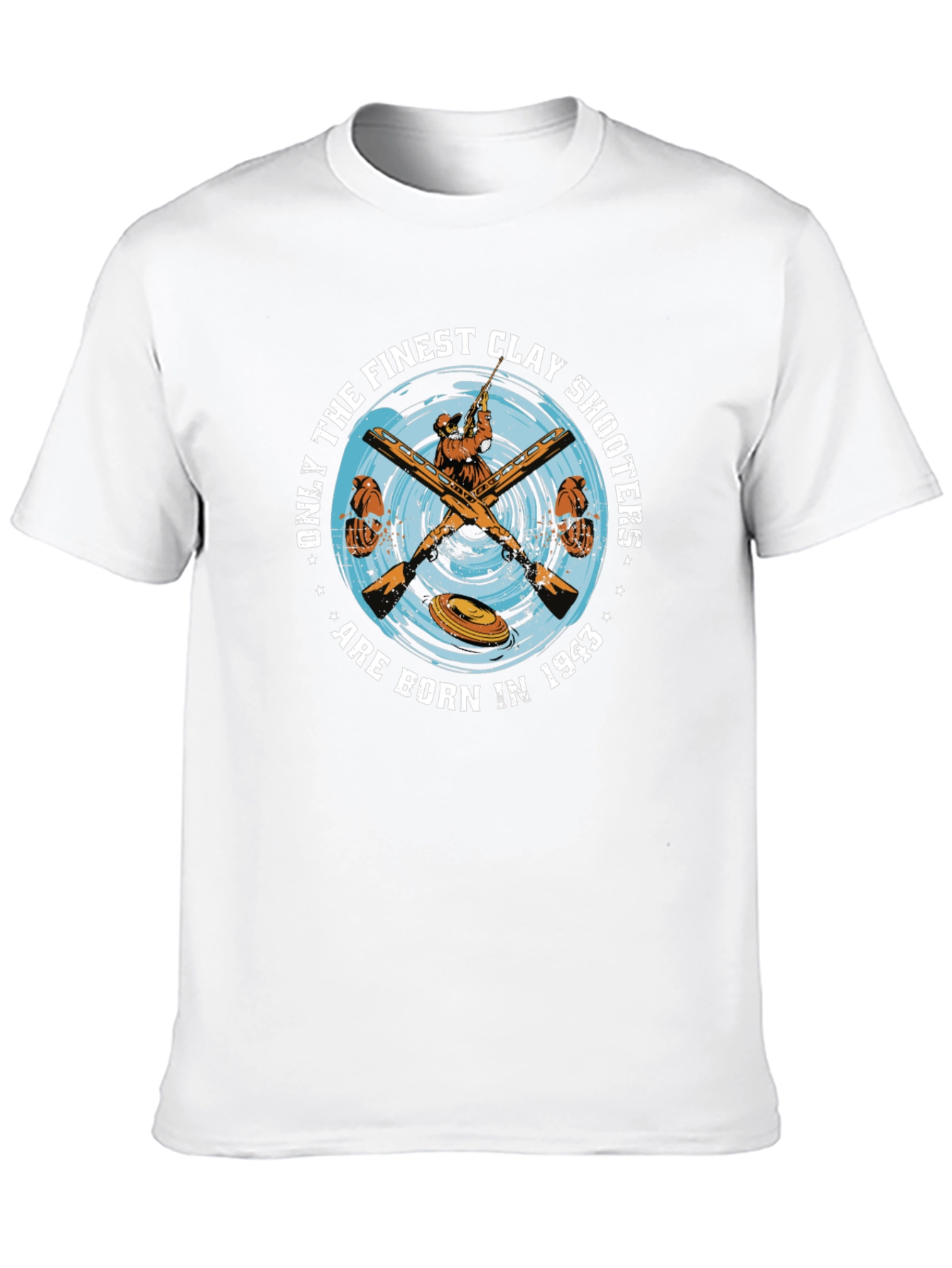Finest Clay Shooters Born in 1943 T-Shirt