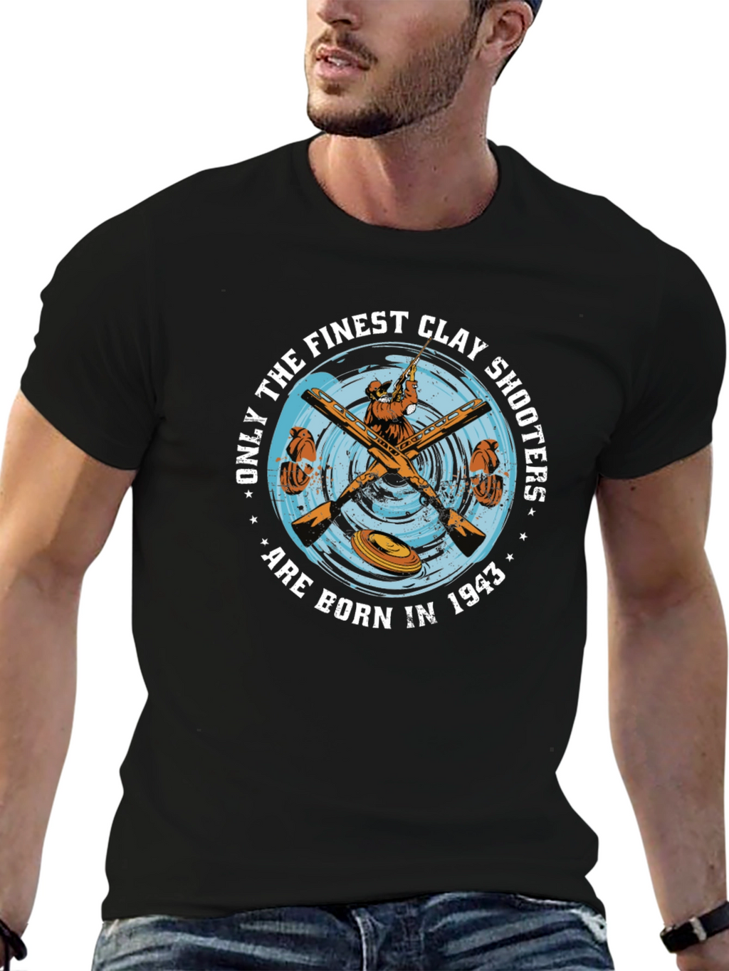 Finest Clay Shooters Born in 1943 T-Shirt