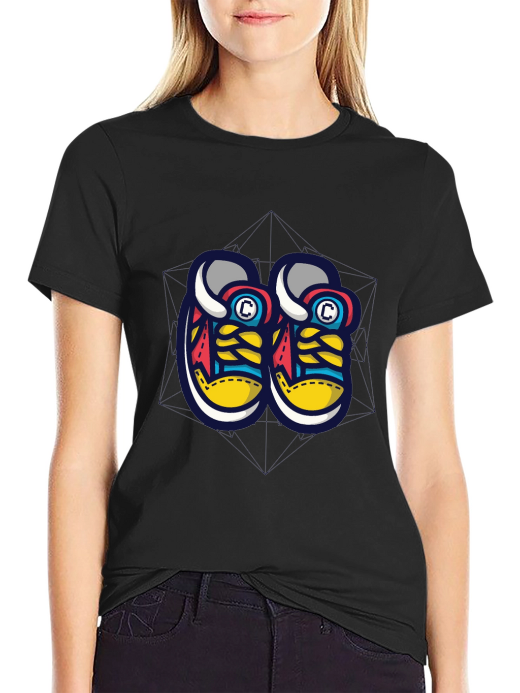 Sneaker Graphic Tee - Cool Casual Style