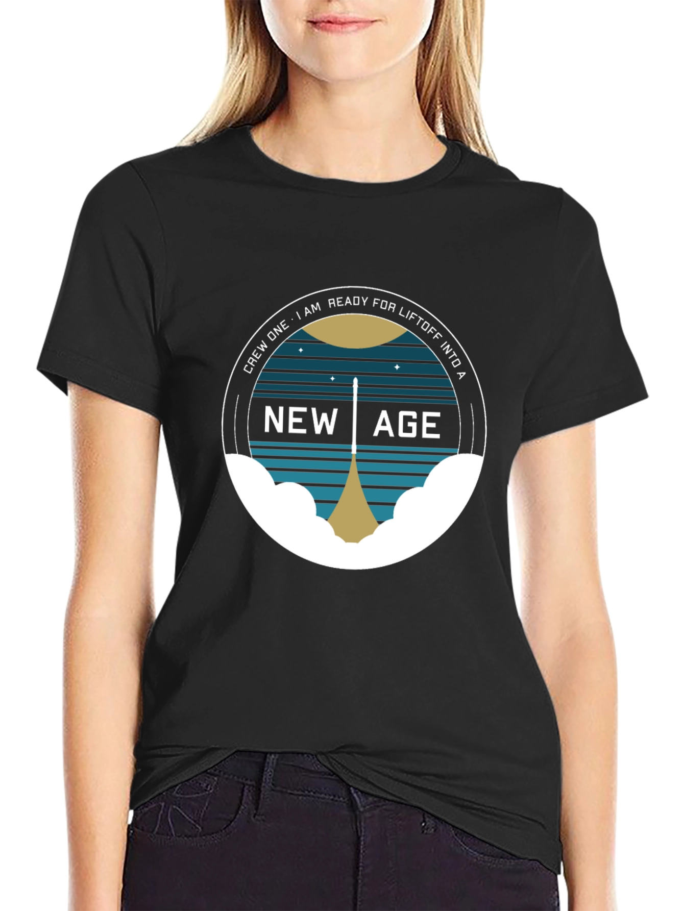 New Age Crew One Ready for Liftoff T-Shirt