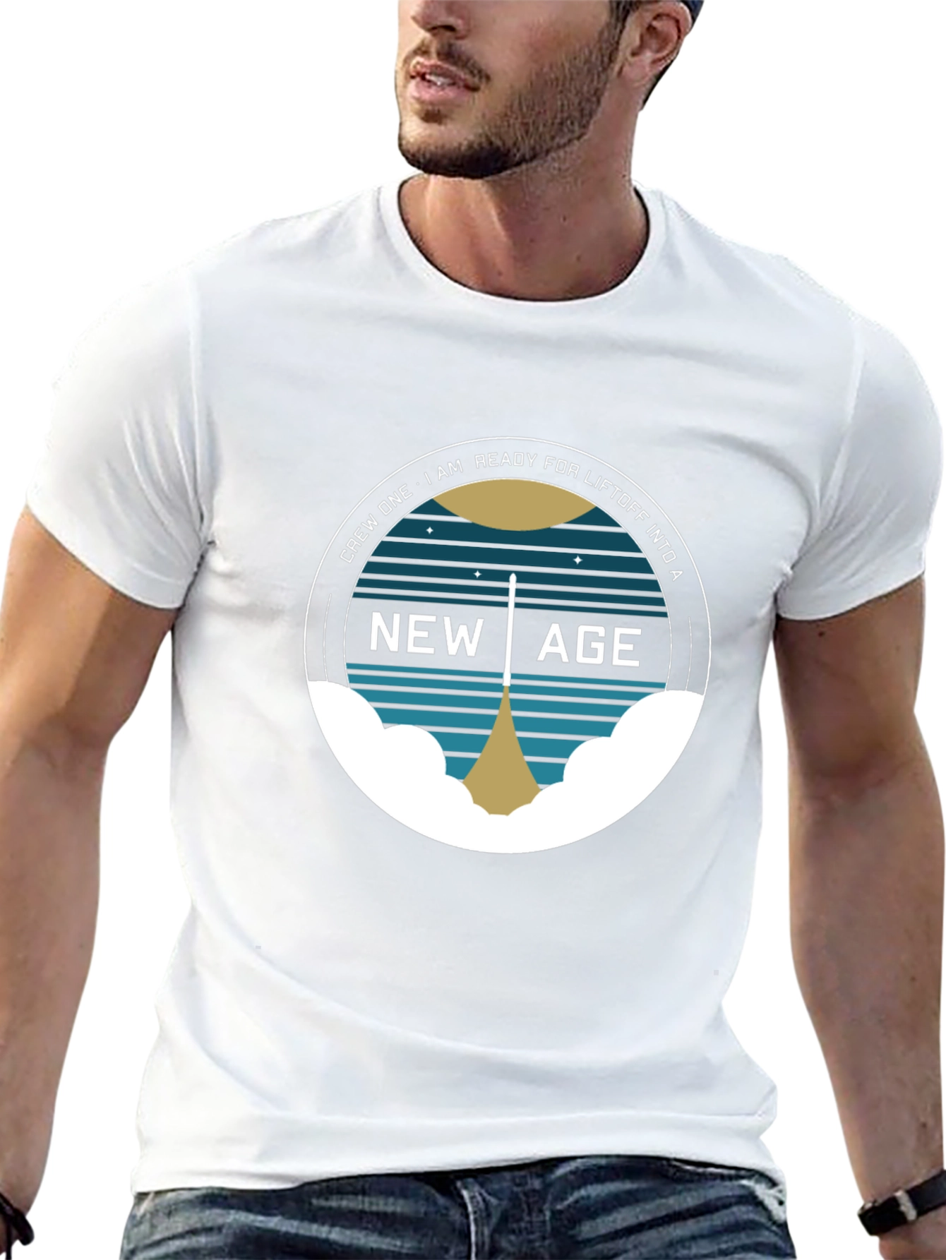 New Age Crew One Ready for Liftoff T-Shirt