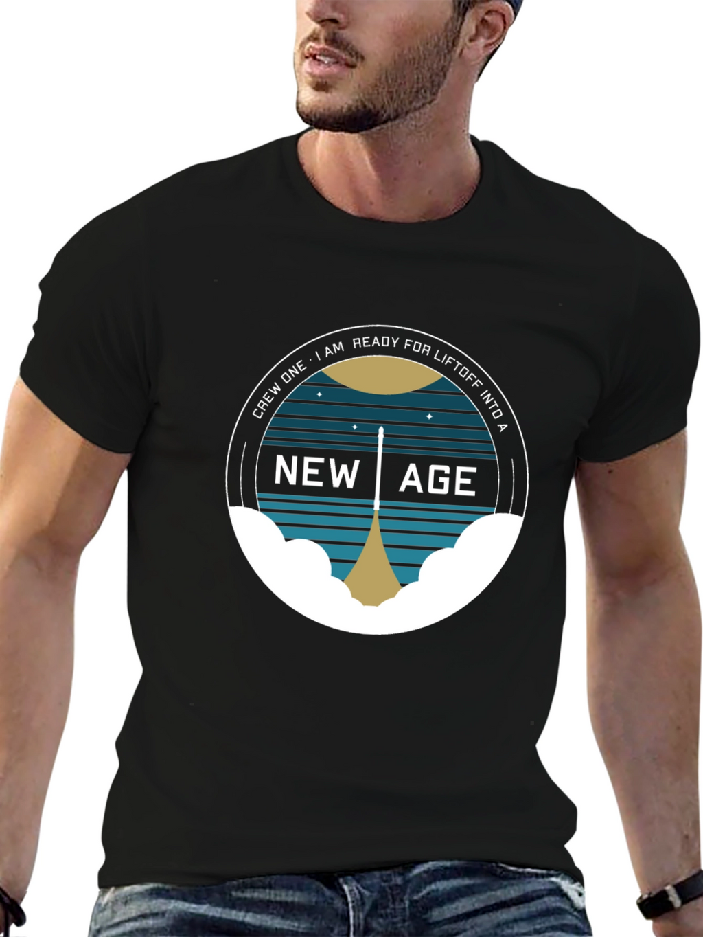 New Age Crew One Ready for Liftoff T-Shirt