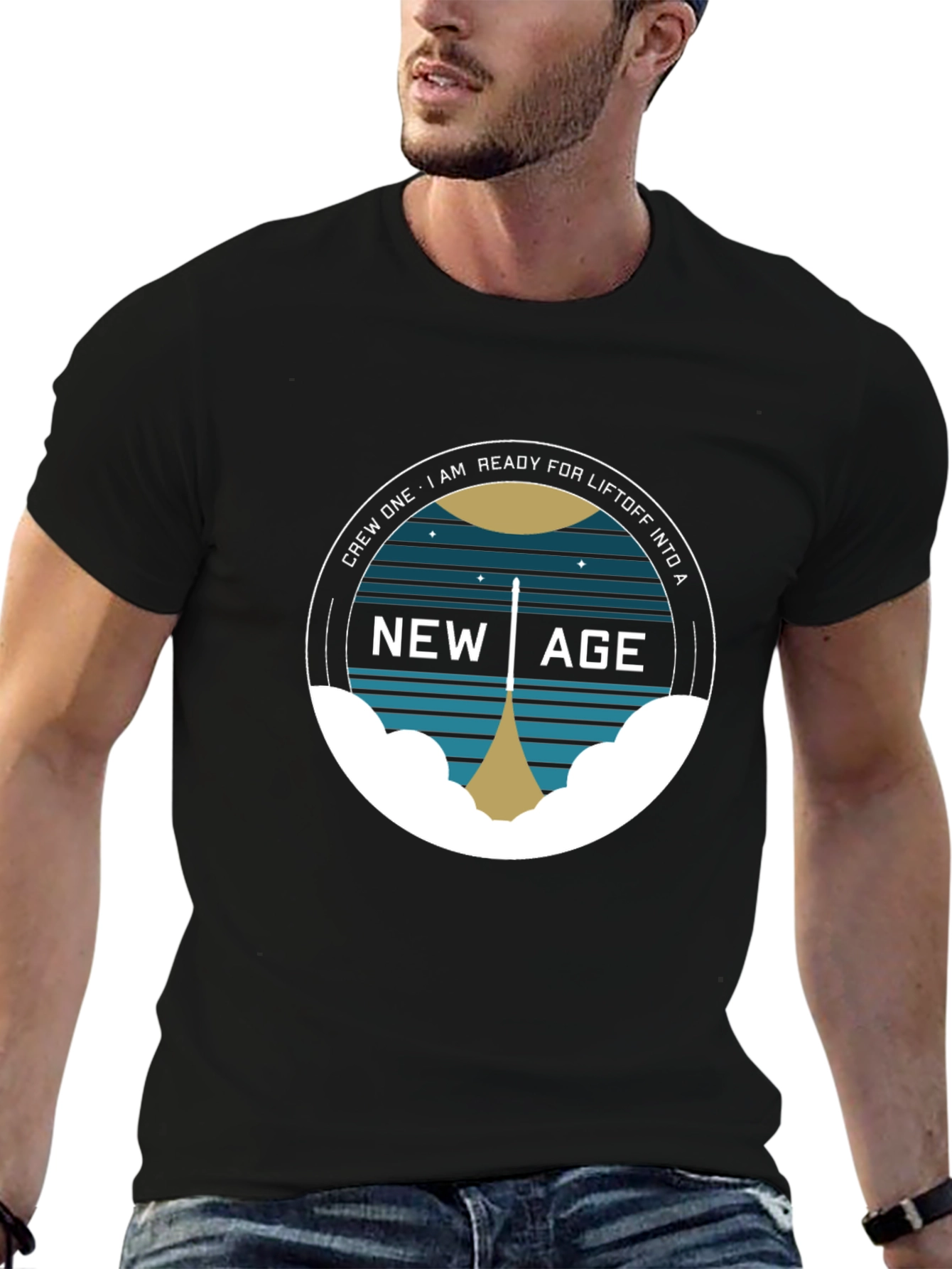 New Age Crew One Ready for Liftoff T-Shirt