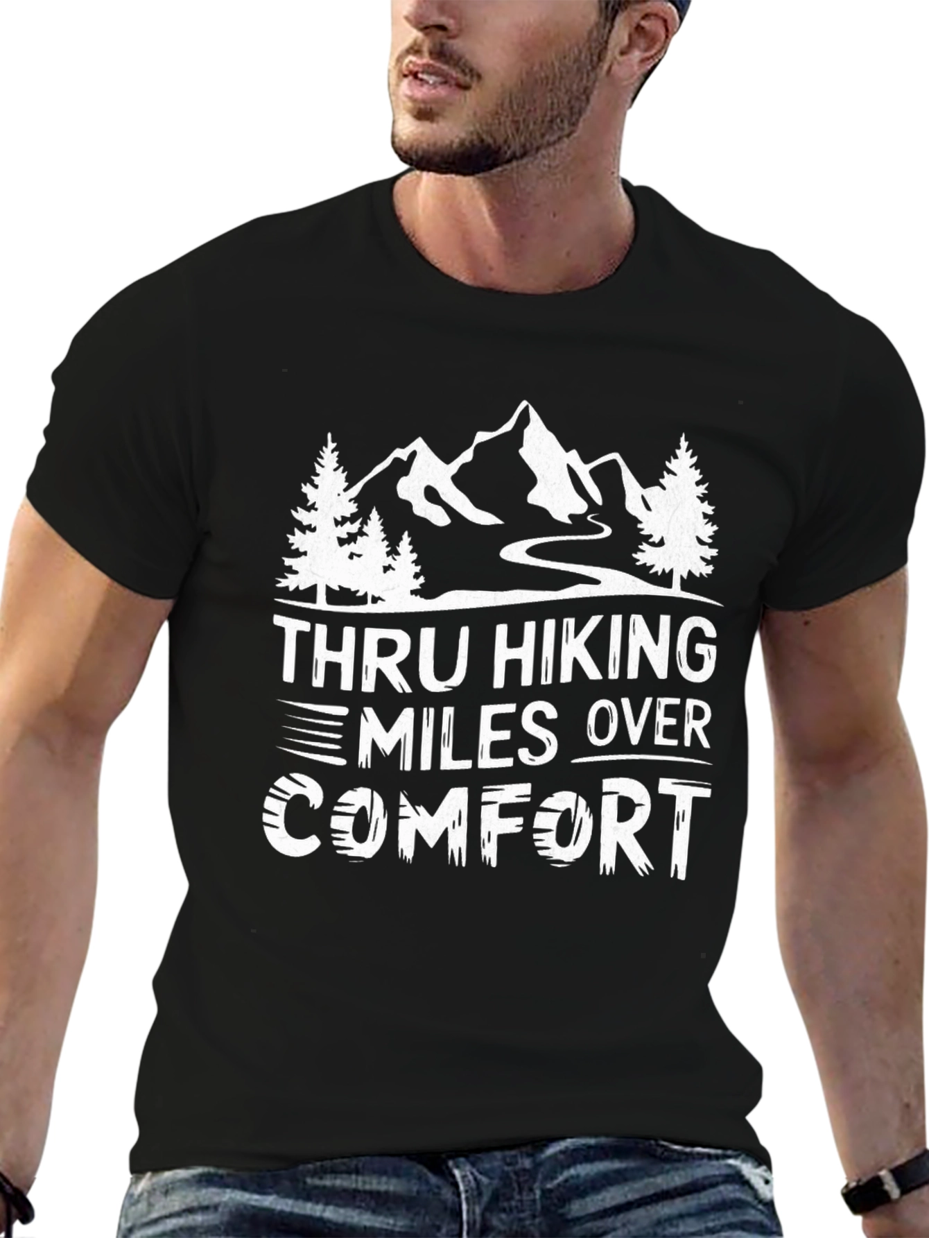 Thru Hiking Miles Over Comfort T-Shirt