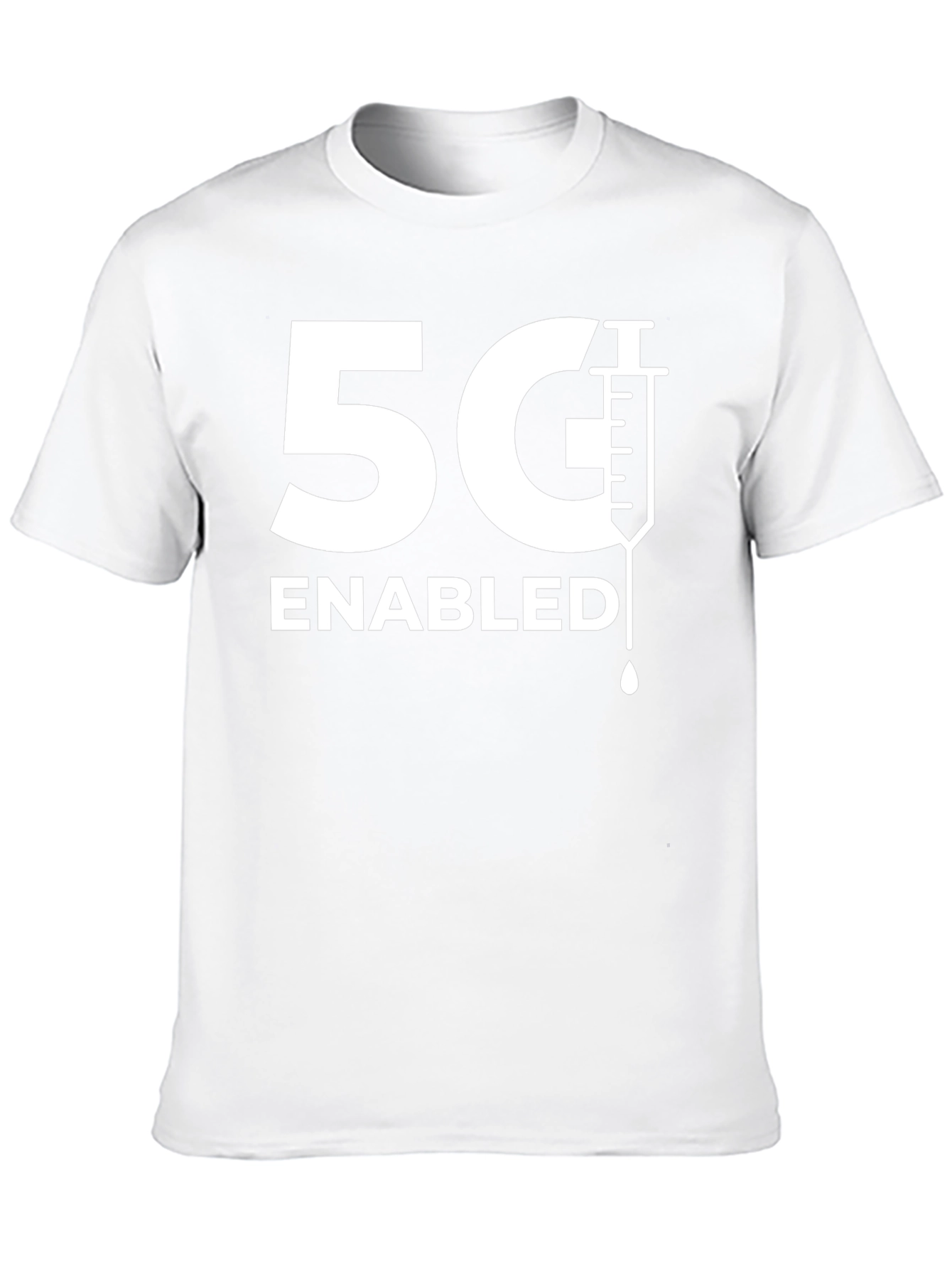 5G Enabled T-Shirt - Funny Vaccination Tee