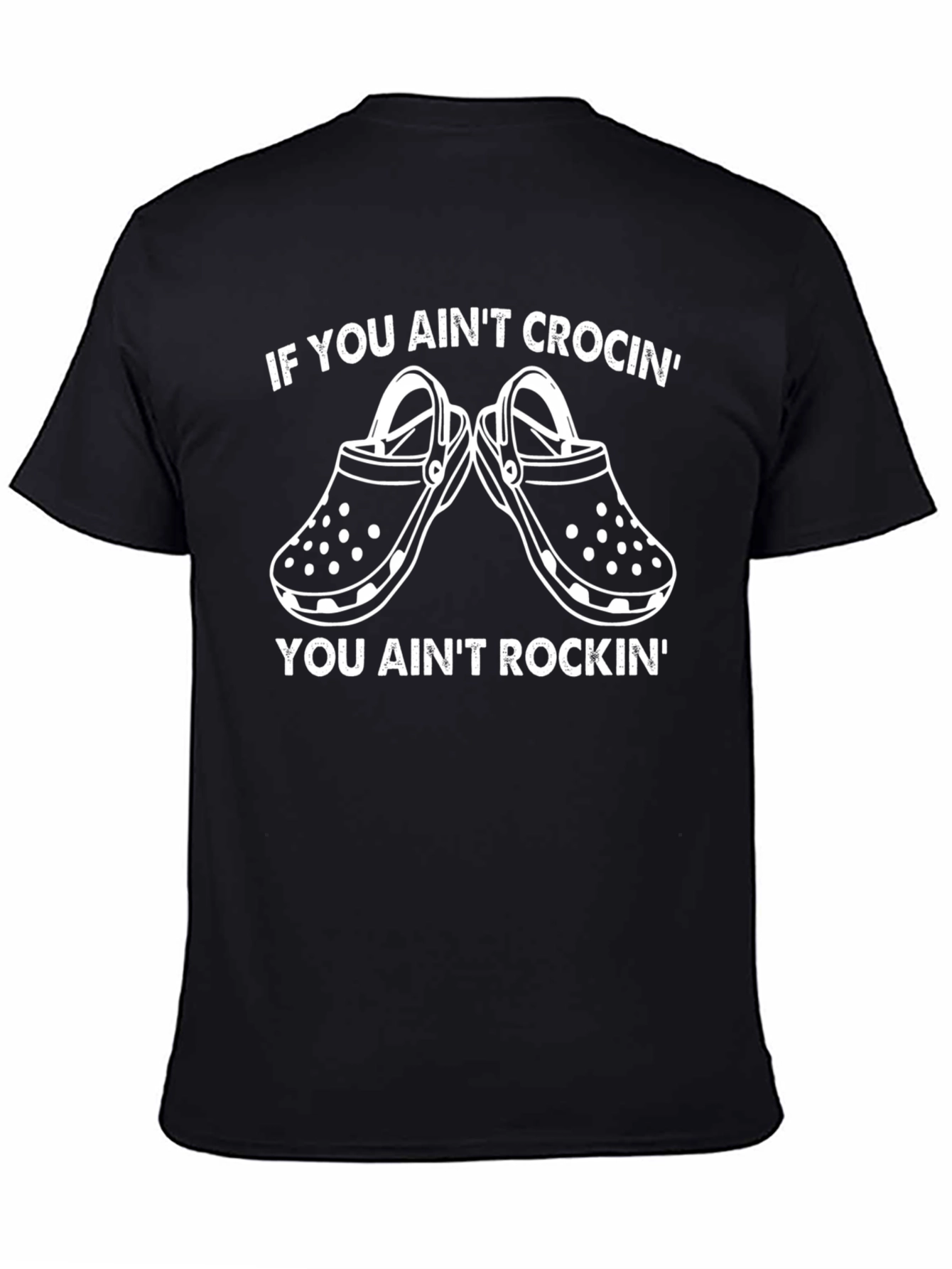 Funny Crocin Rockin Graphic Tee