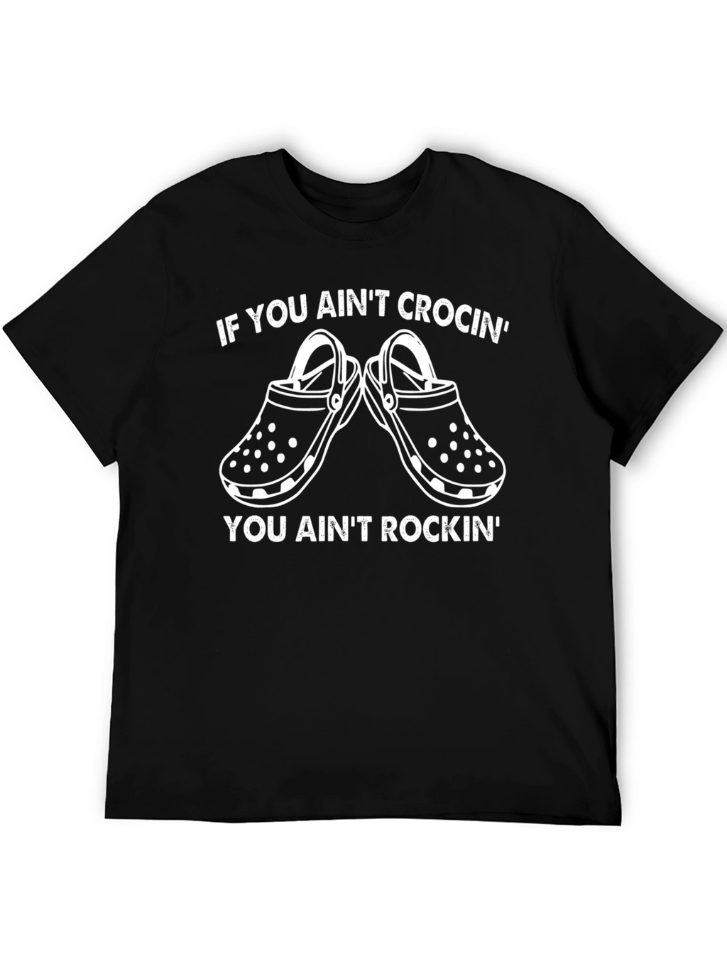 Funny Crocin Rockin Graphic Tee