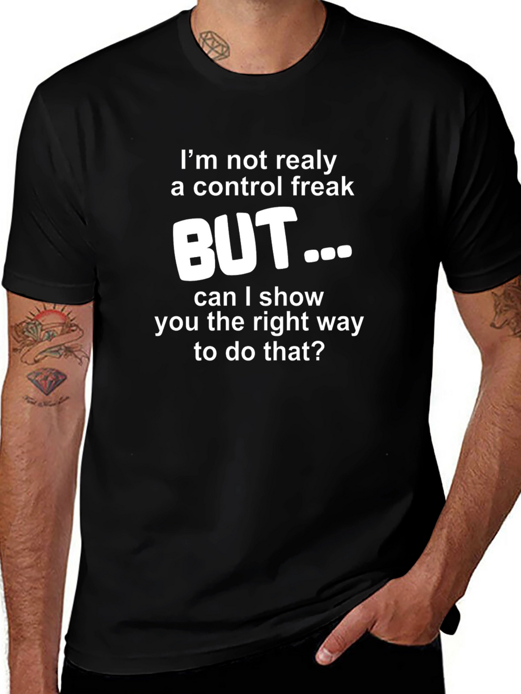 Control Freak T-Shirt - Funny Sarcastic Tee