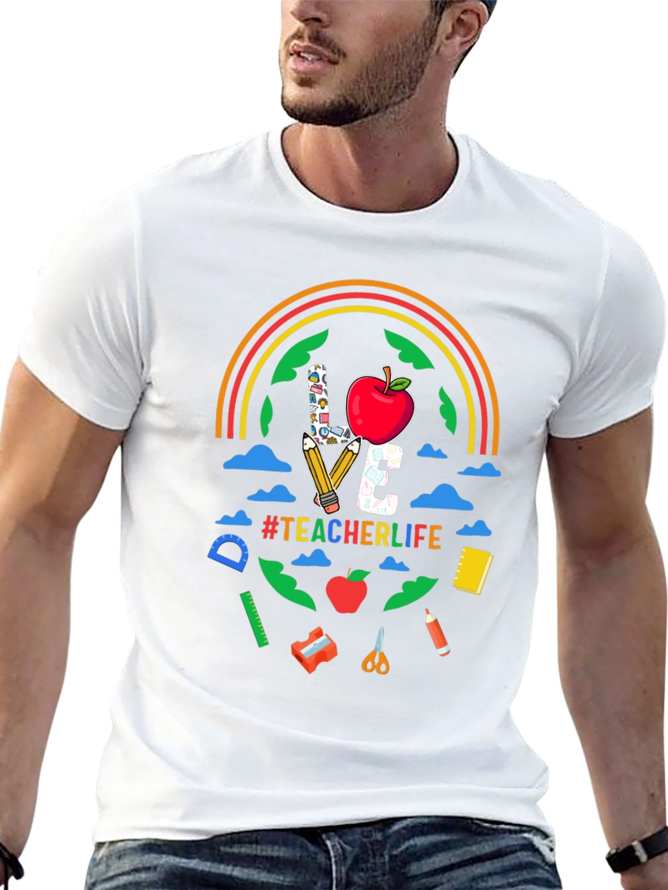 Teacher Life Graphic T-Shirt