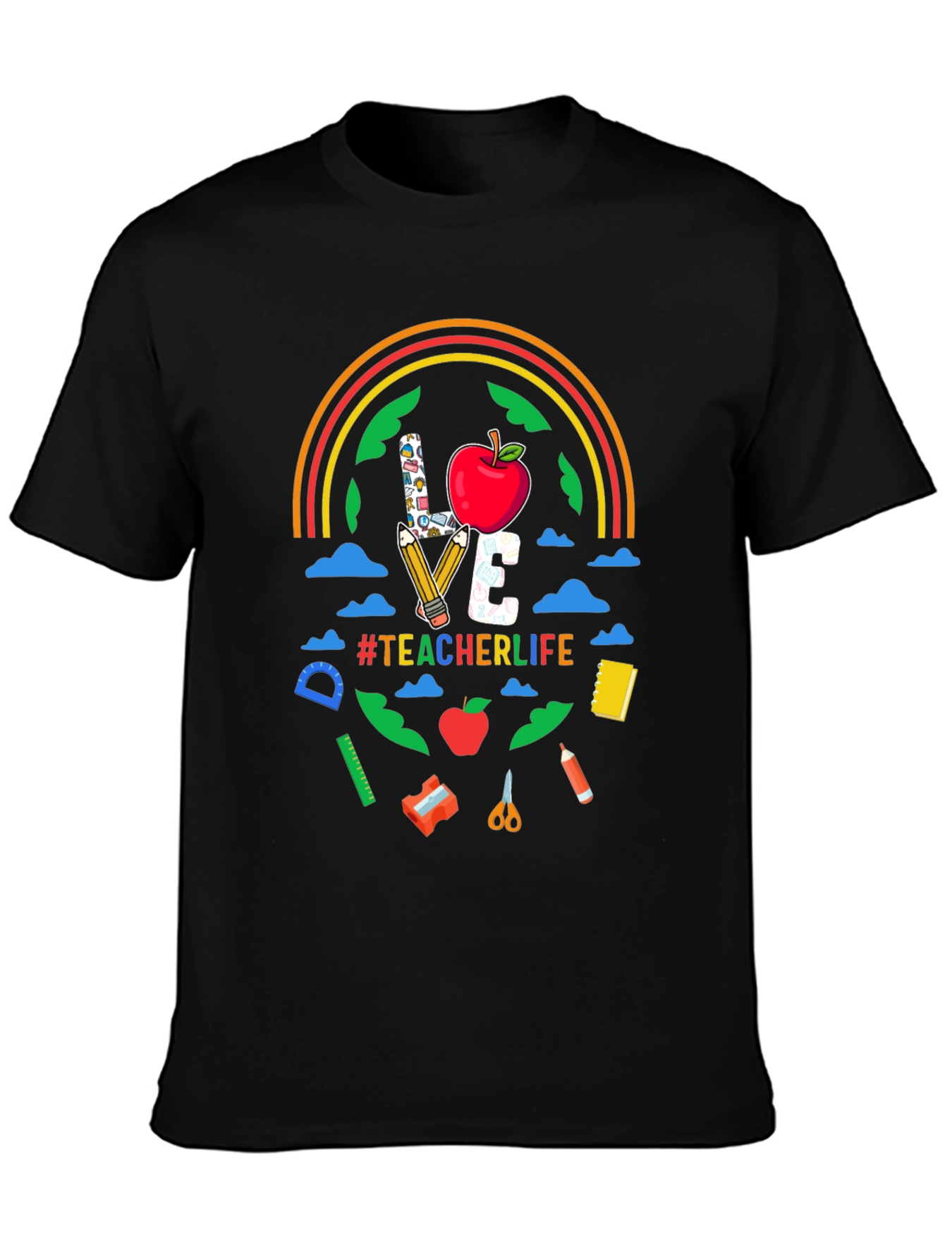 Teacher Life Graphic T-Shirt