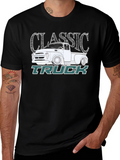 Classic Truck Graphic Tee - Automotive Enthusiast Shirt