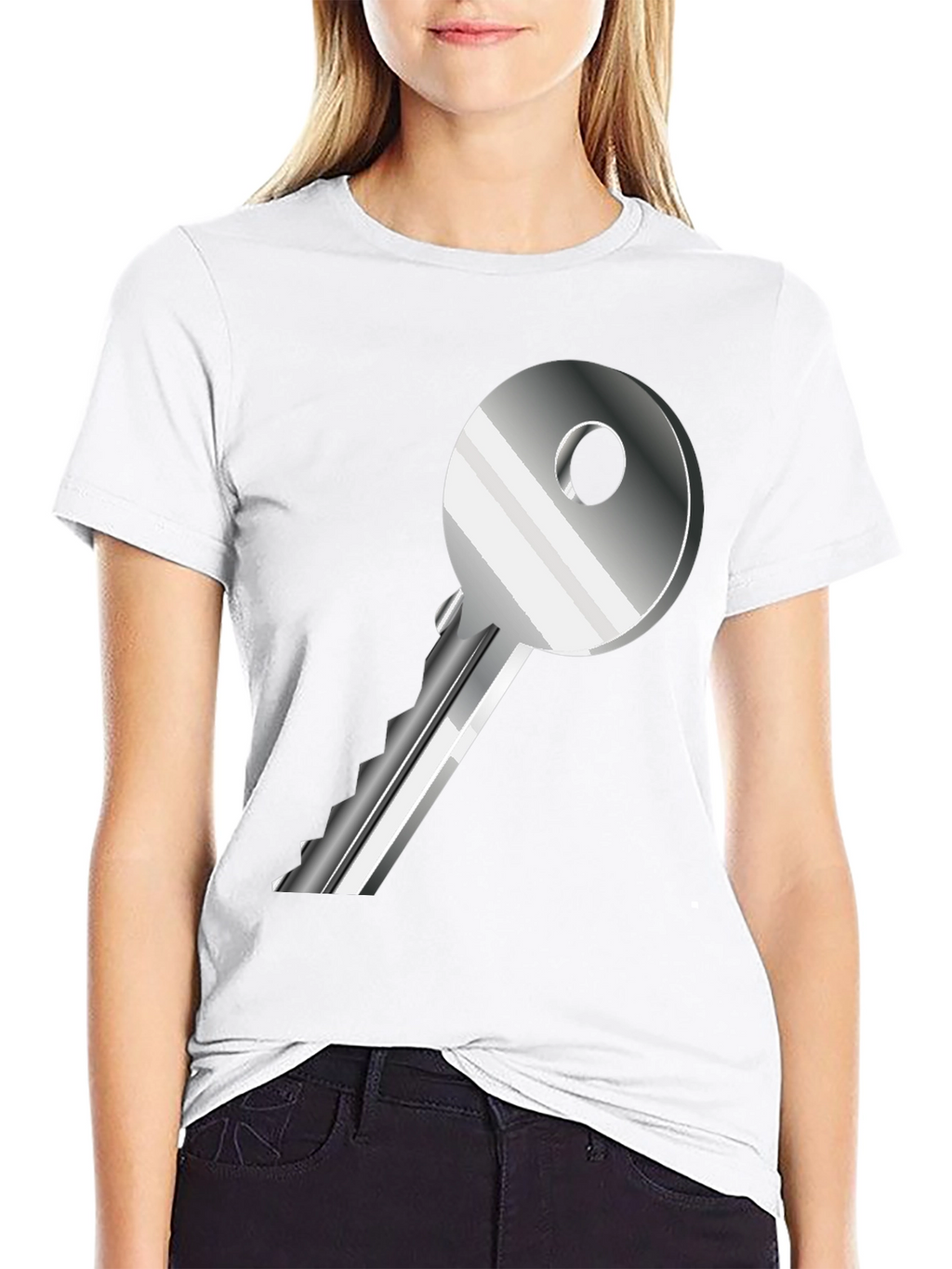 Key Graphic T-Shirt - Stylish Unisex Tee