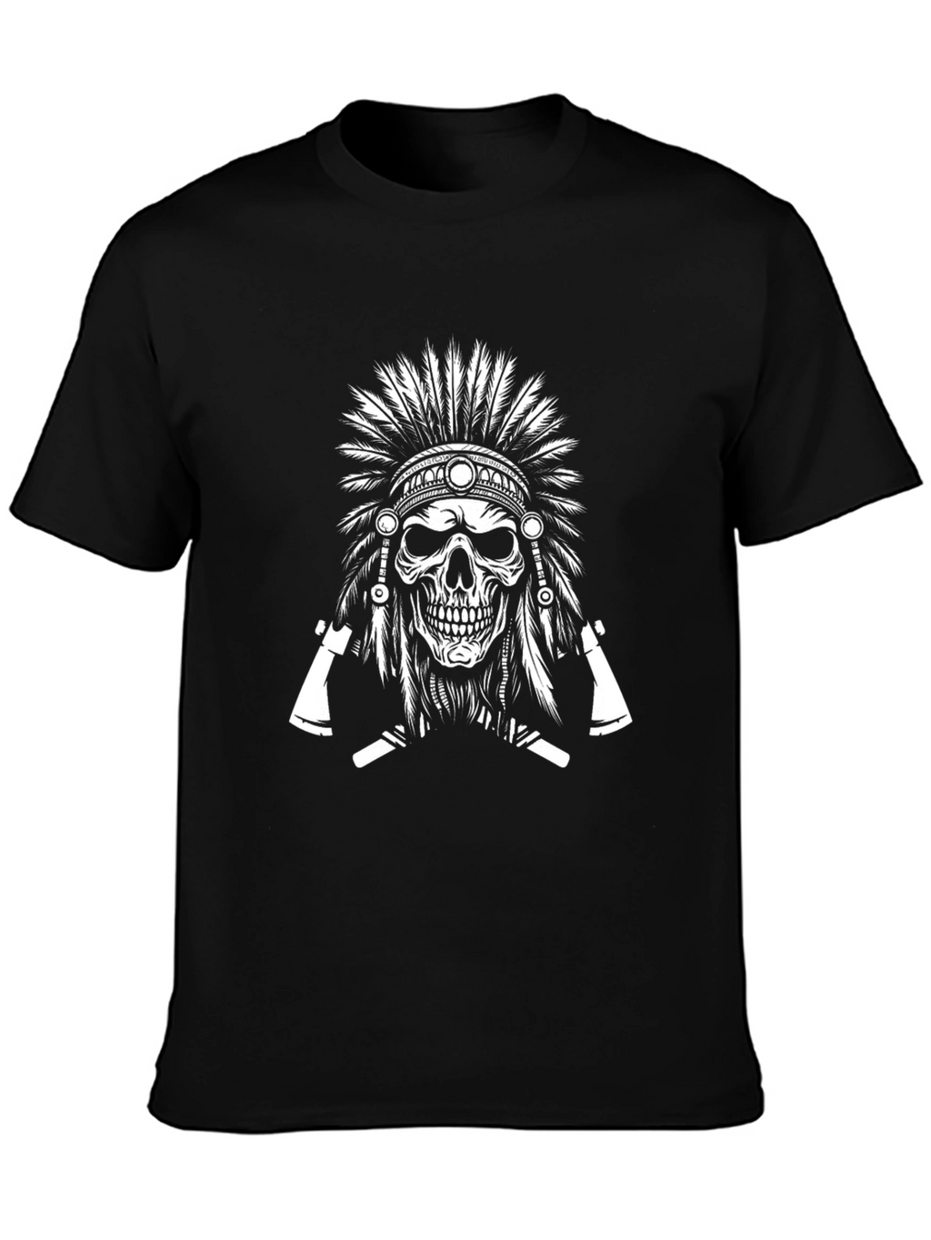 Skull Headdress Graphic Tee