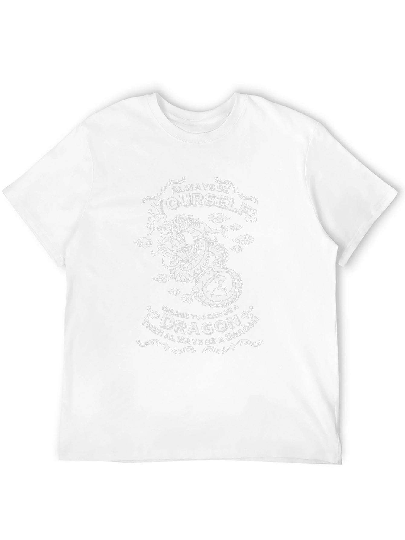 Dragon Graphic T-Shirt - Always Be Yourself