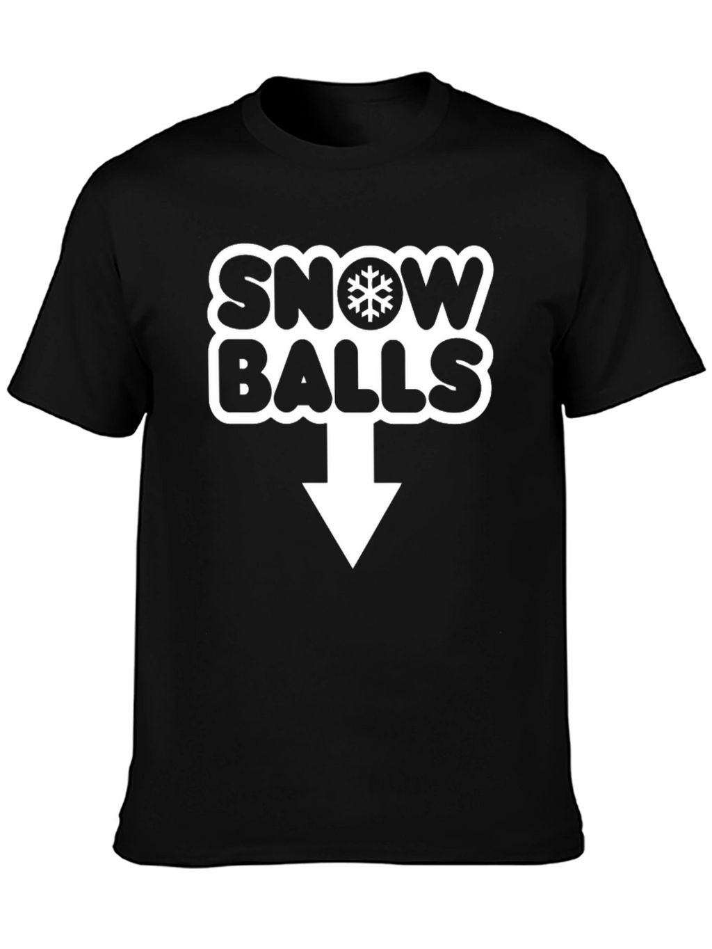 Snow Balls Novelty Graphic T-Shirt