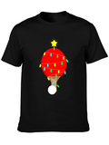 Festive Table Tennis Christmas T-Shirt