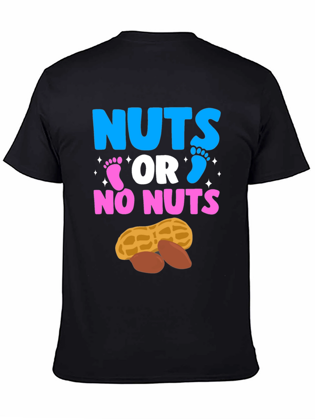 Nuts or No Nuts Gender Reveal T-Shirt