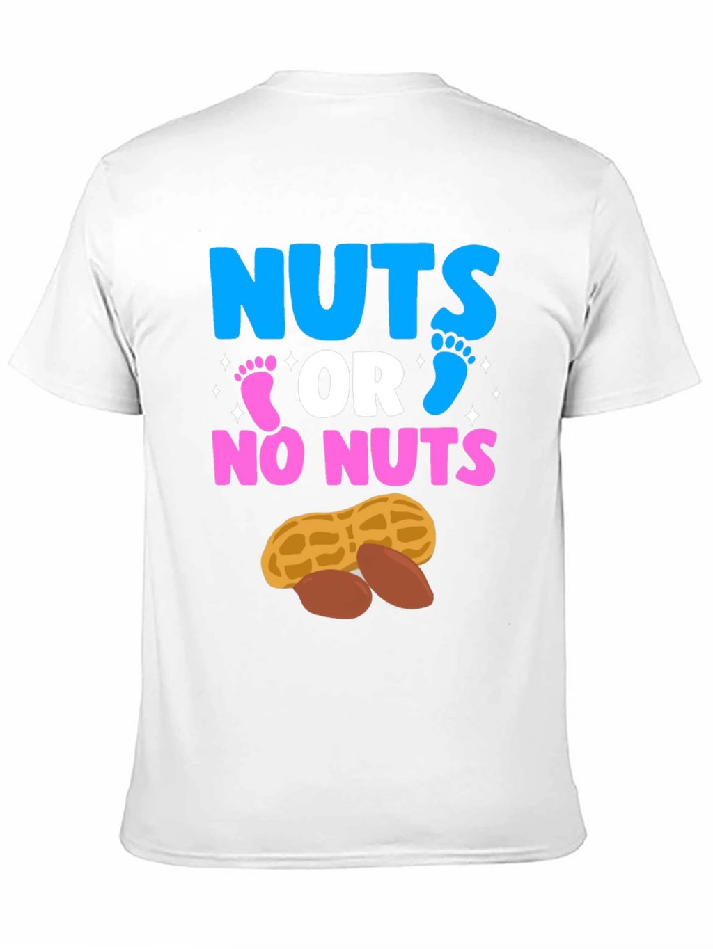 Nuts or No Nuts Gender Reveal T-Shirt