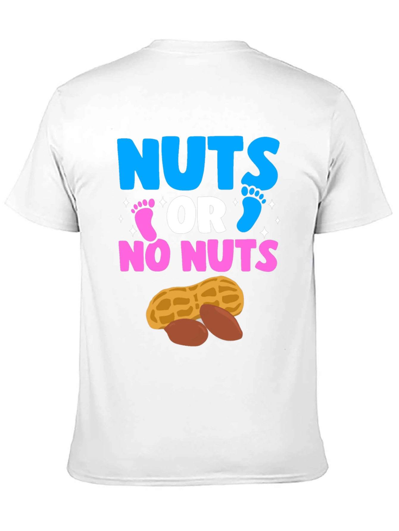 Nuts or No Nuts Gender Reveal T-Shirt