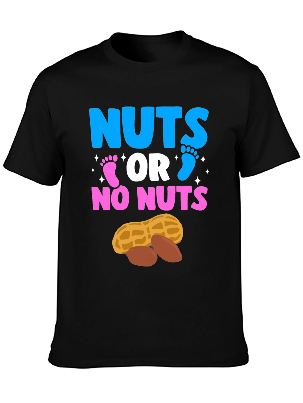 Nuts or No Nuts Gender Reveal T-Shirt
