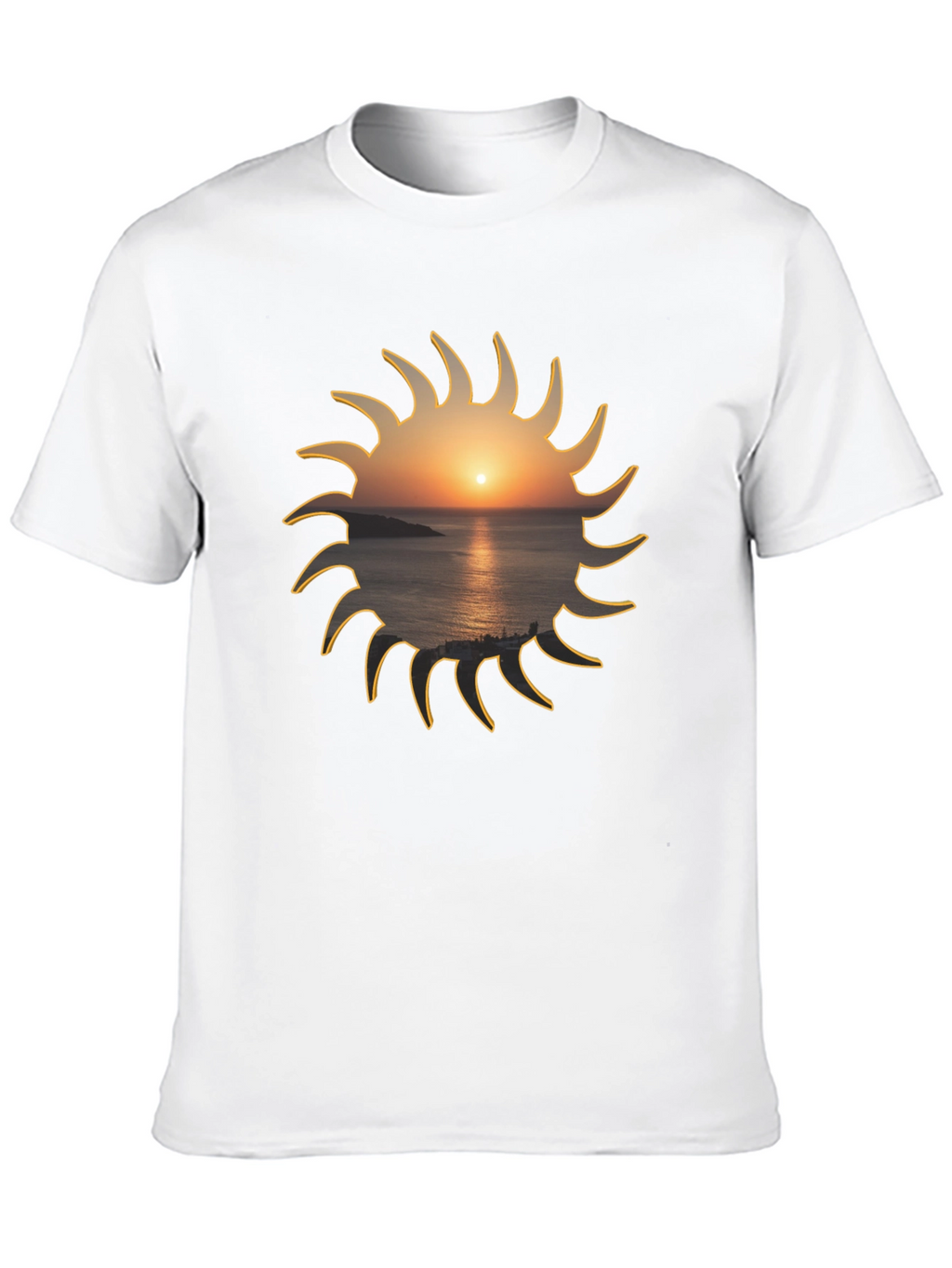 Sunset Horizon Graphic T-Shirt