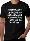 Retirement Fishing T-Shirt Funny Gift
