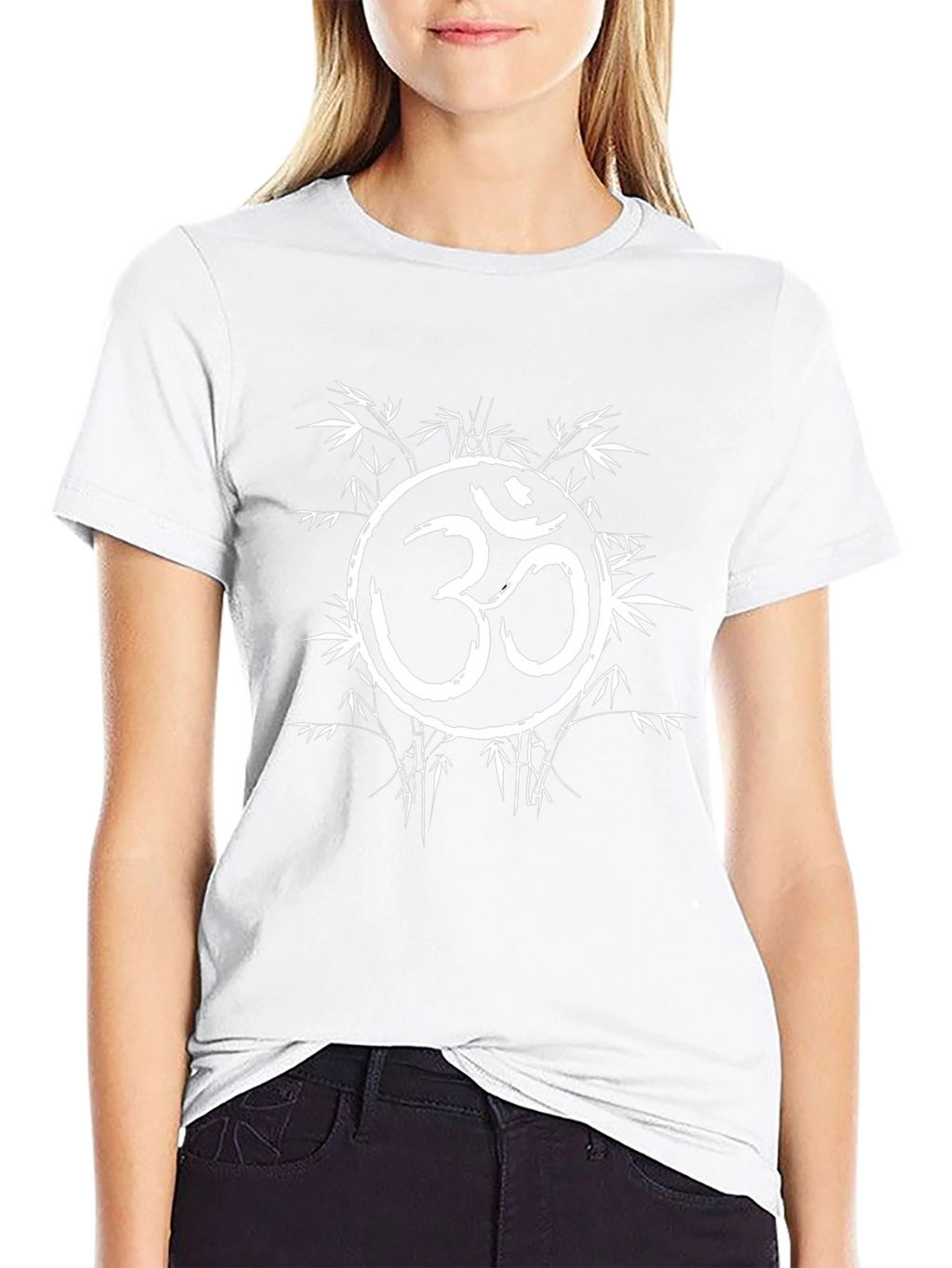 Om Symbol Bamboo T-Shirt - Spiritual Graphic Tee