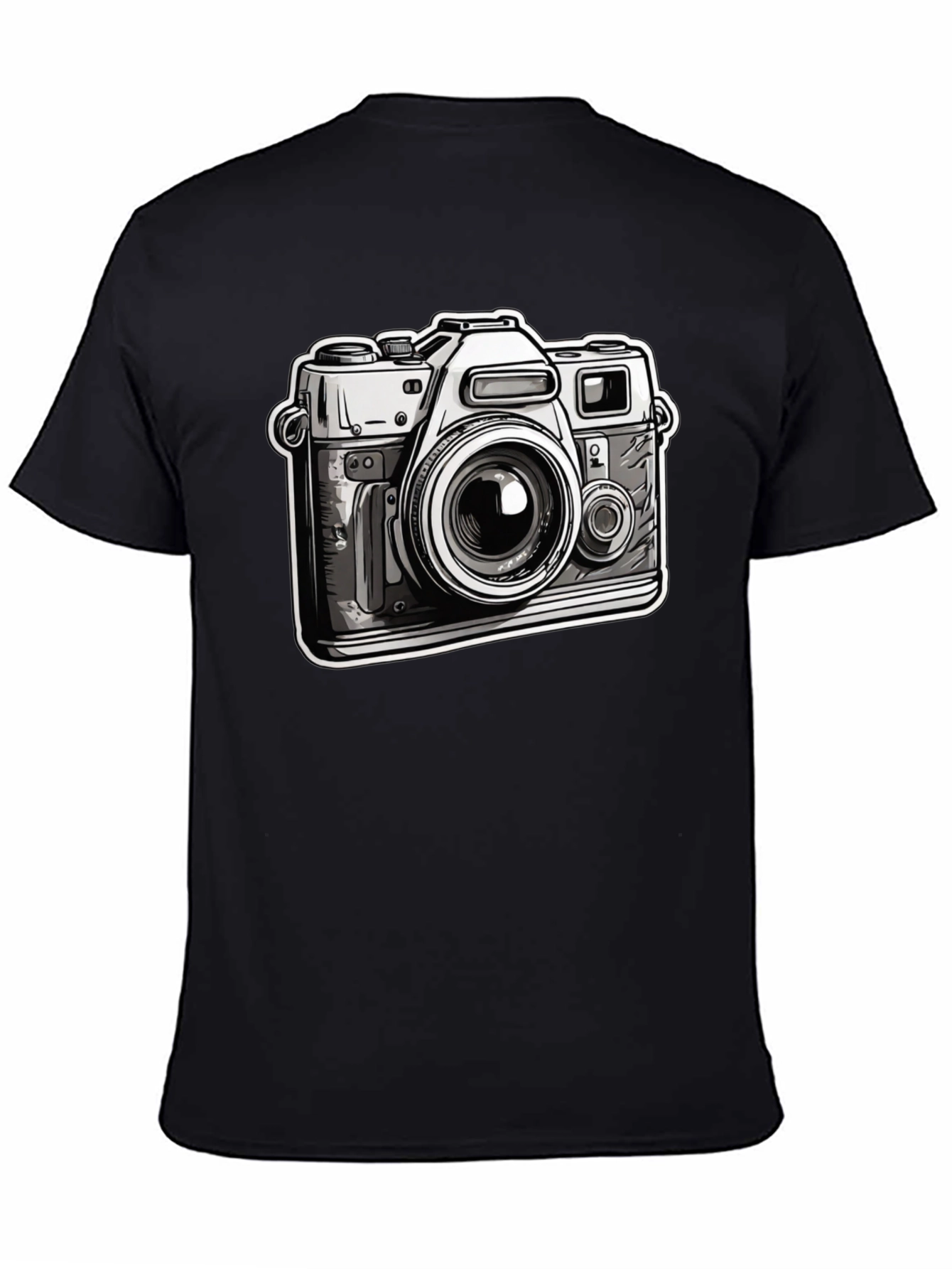 Vintage Camera Graphic Tee - Photographer T-Shirt