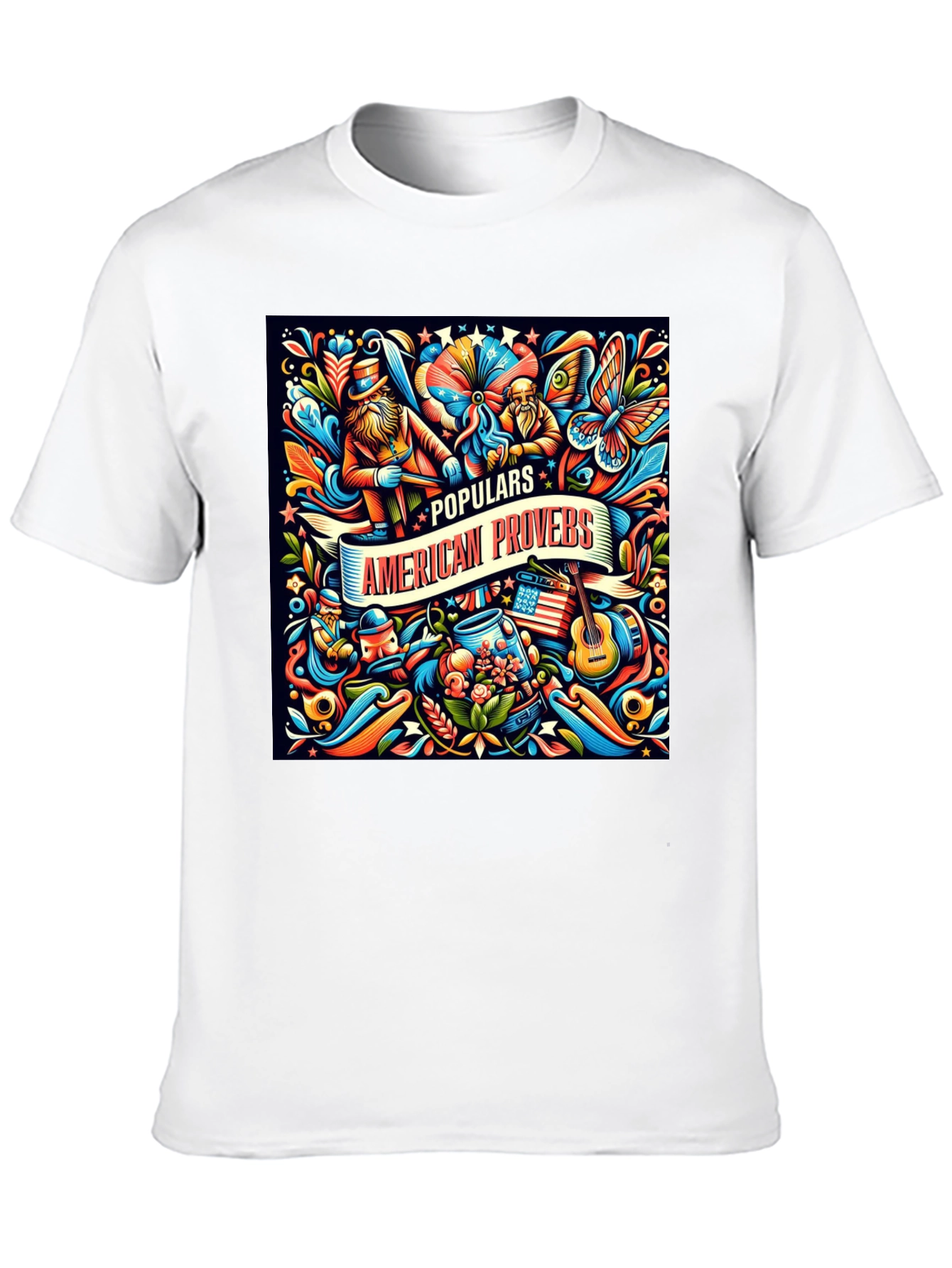 American Proverbs Graphic T-Shirt