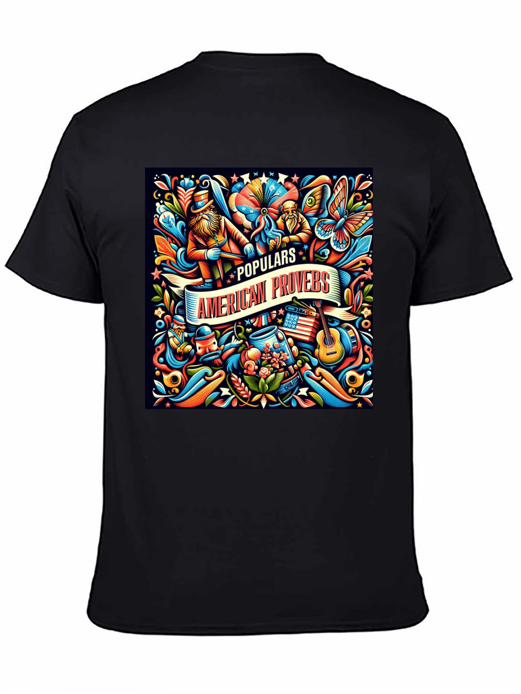 American Proverbs Graphic T-Shirt