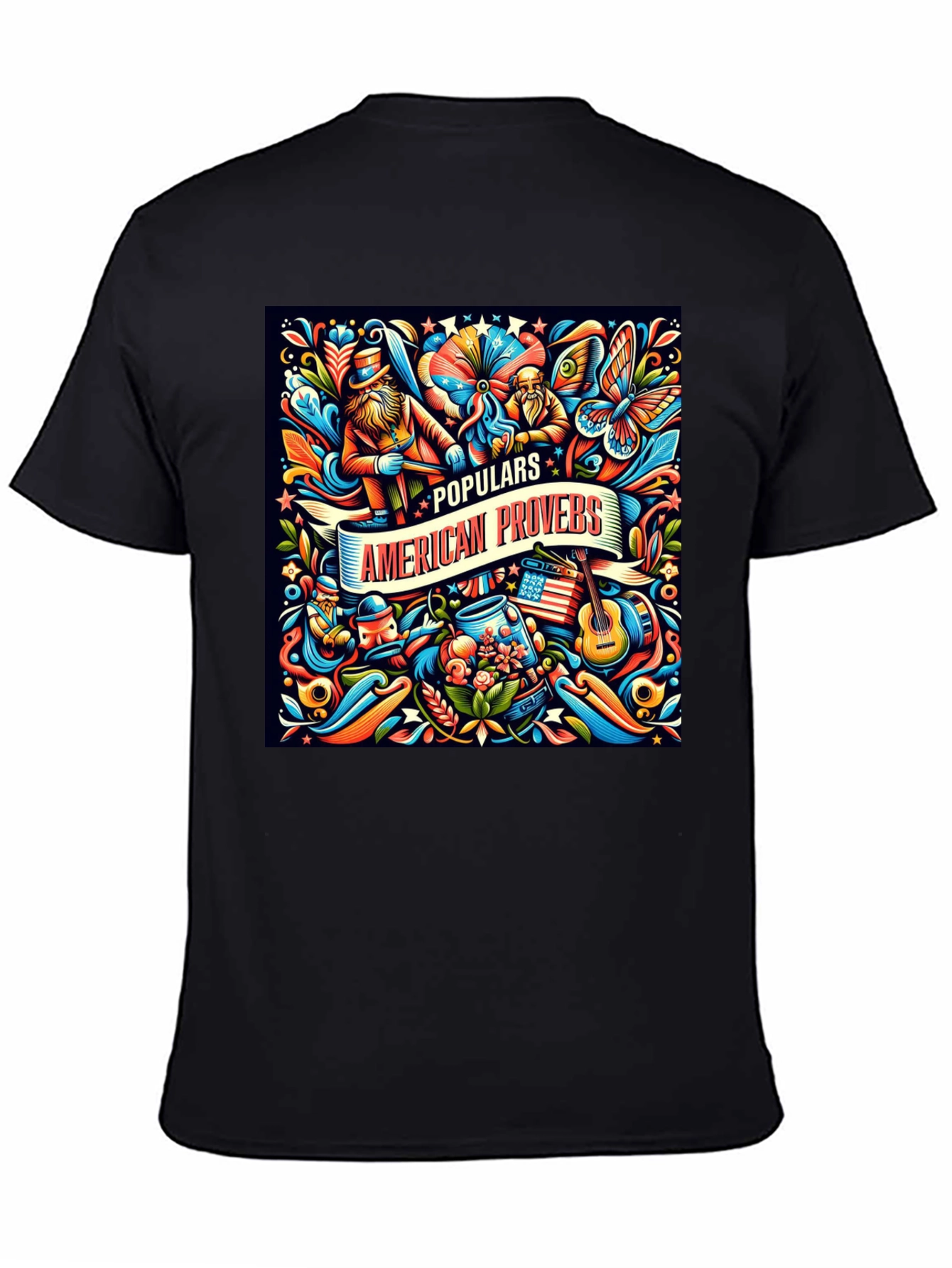 American Proverbs Graphic T-Shirt