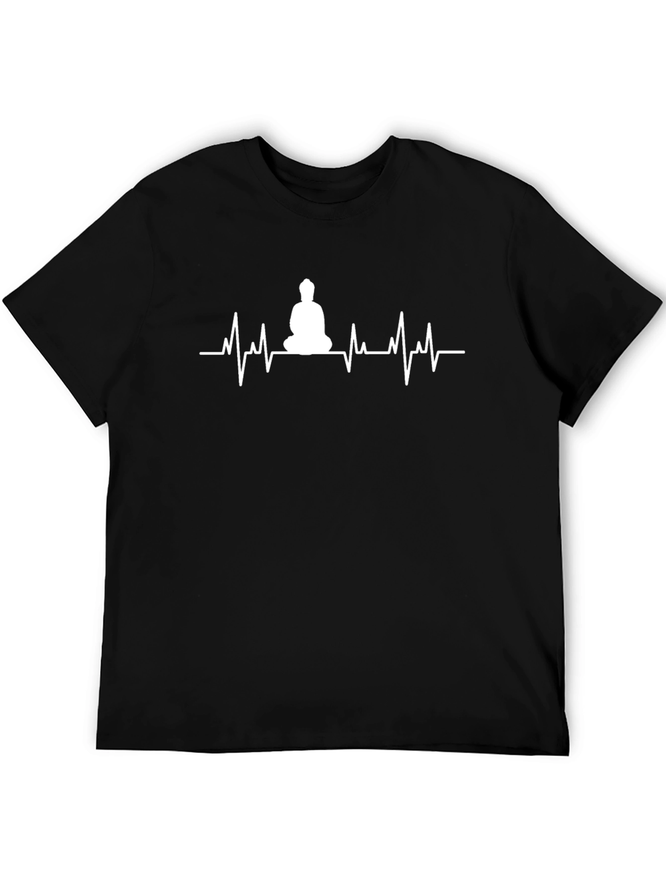 Buddha Heartbeat T-Shirt - Spiritual Vibe