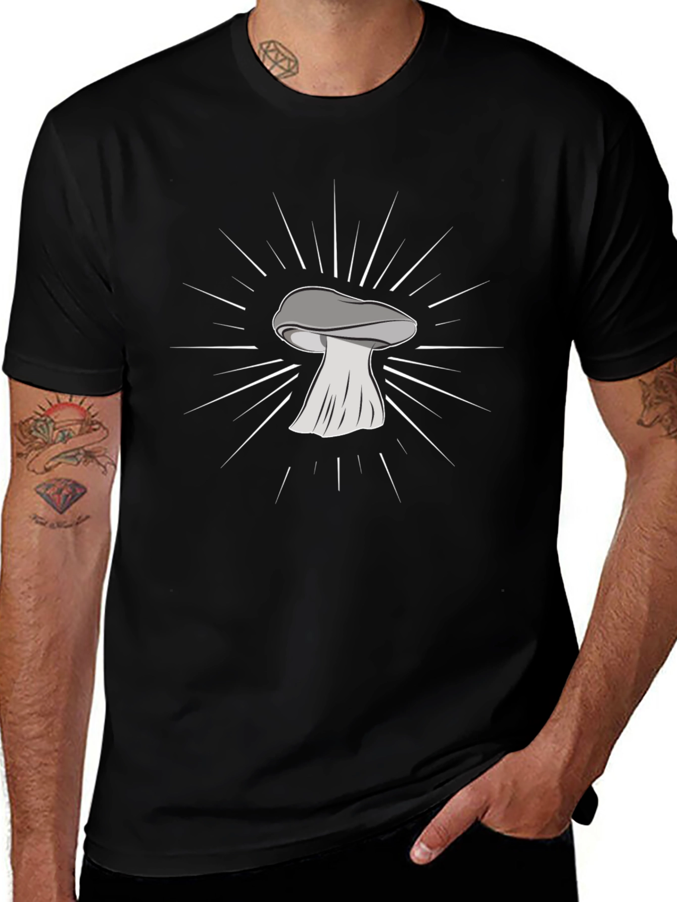Mushroom Graphic T-Shirt - Unisex