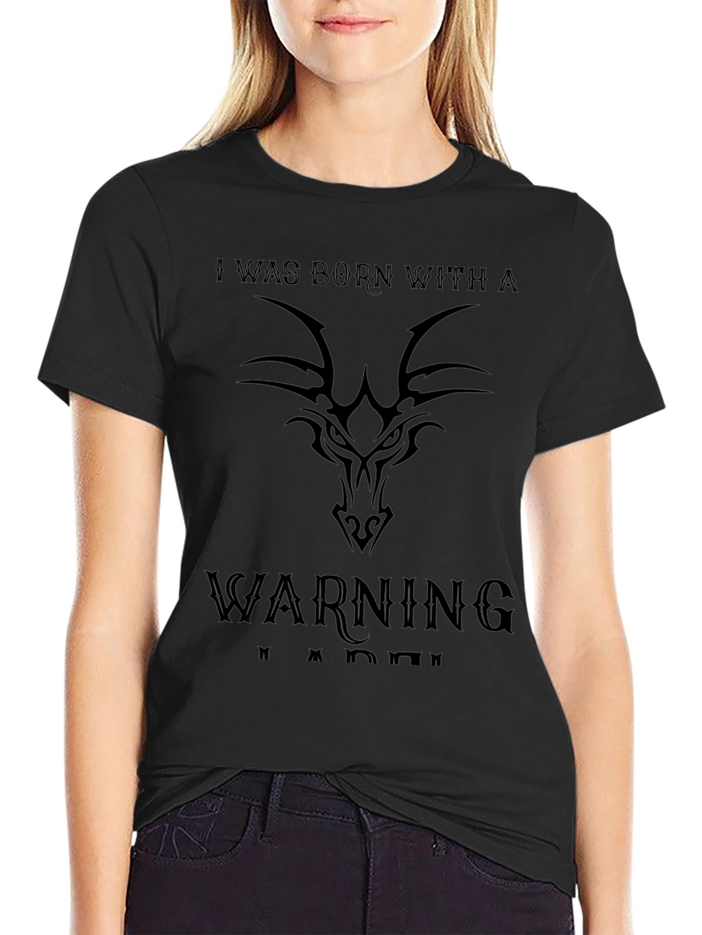 Born with a Warning T-Shirt