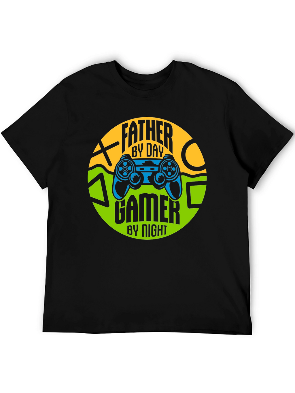 Father by Day Gamer by Night T-Shirt