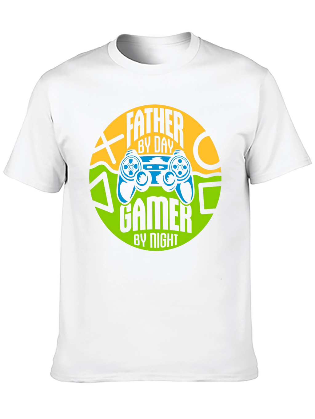 Father by Day Gamer by Night T-Shirt