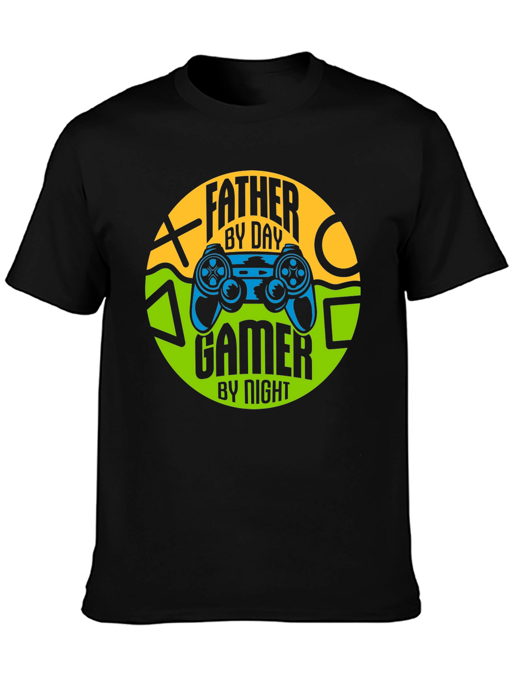 Father by Day Gamer by Night T-Shirt