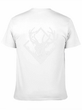 Deer Head Graphic Tee - Black T-Shirt