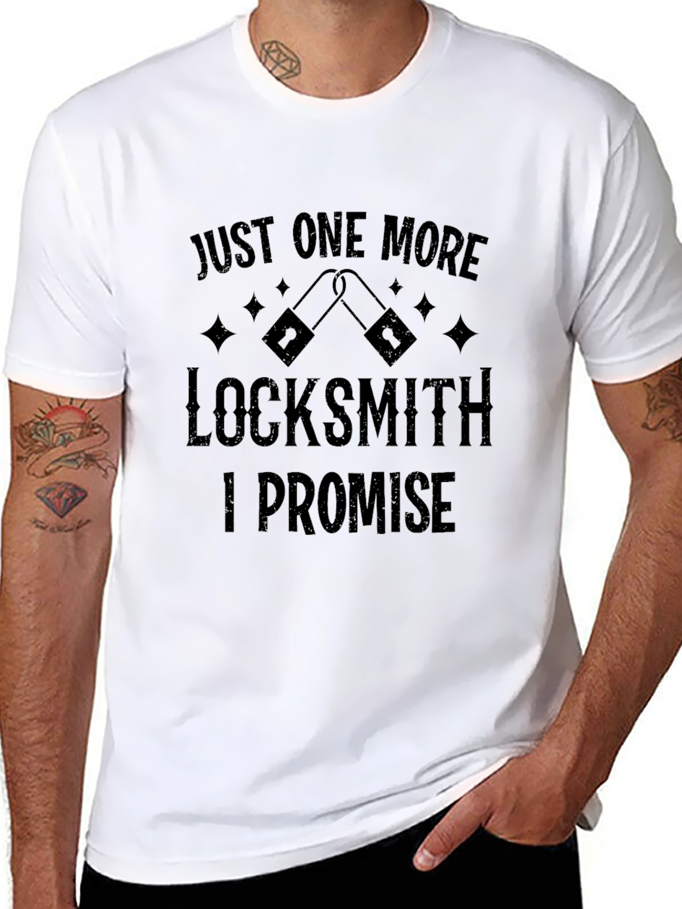 Locksmith T-Shirt: Just One More I Promise!