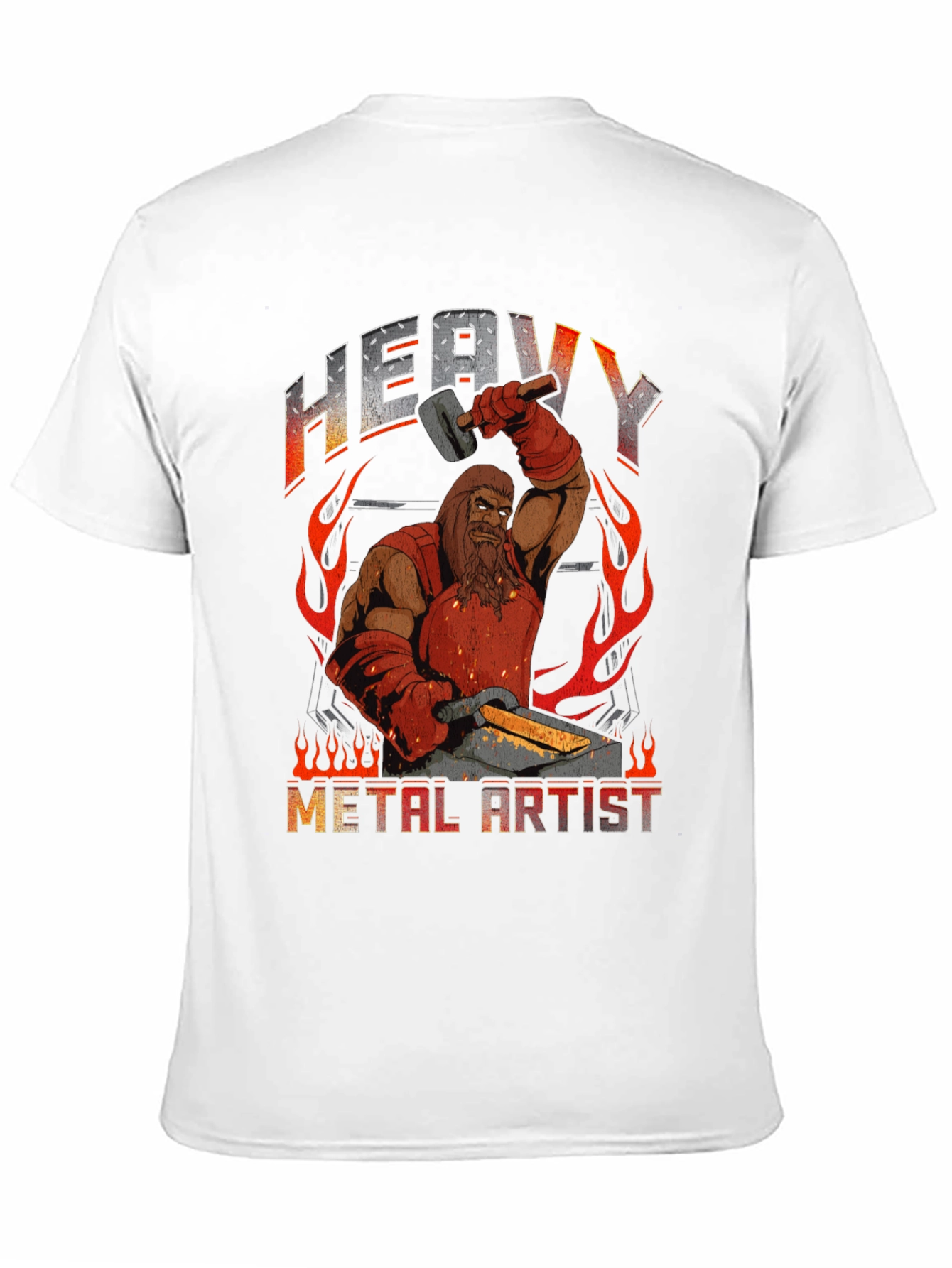 Heavy Metal Artist T-Shirt - Black