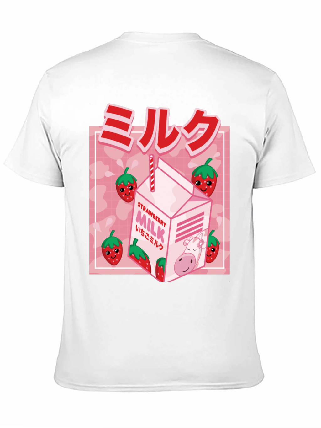 Strawberry Milk Graphic Tee