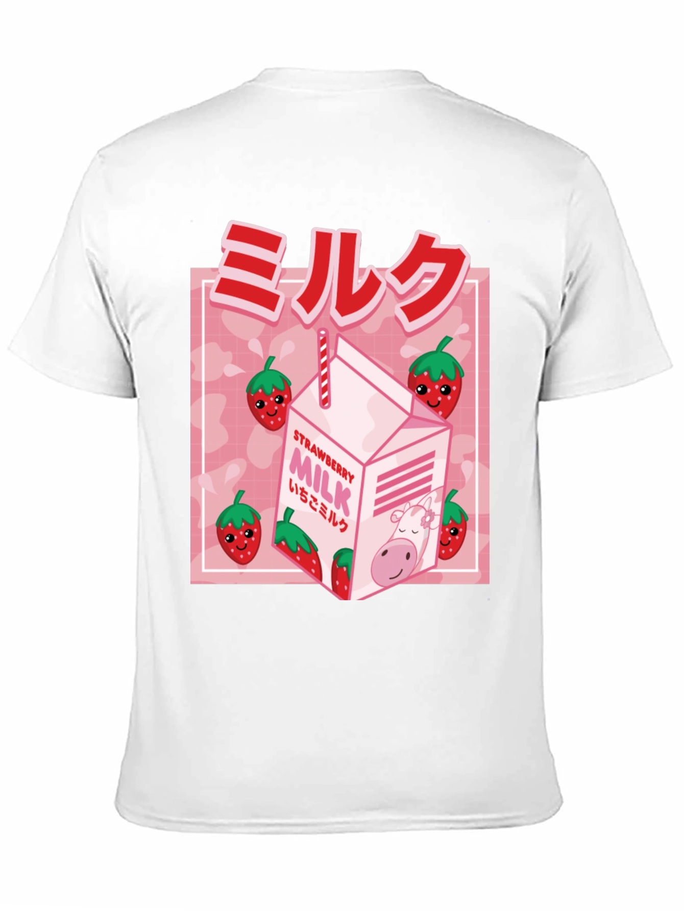 Strawberry Milk Graphic Tee
