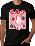 Strawberry Milk Graphic Tee