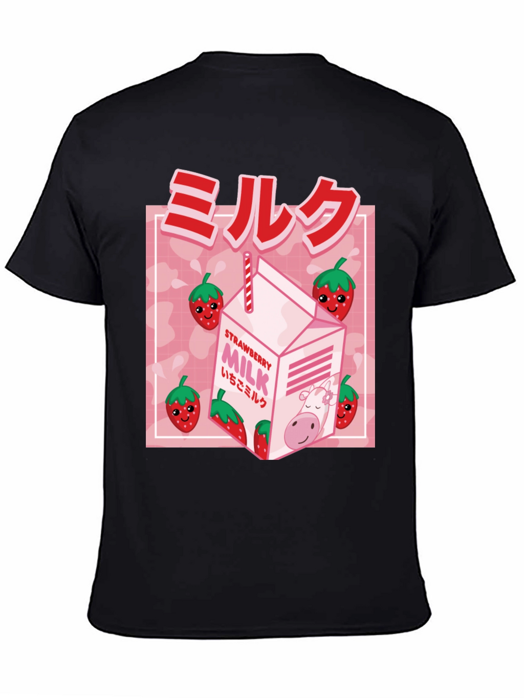 Strawberry Milk Graphic Tee