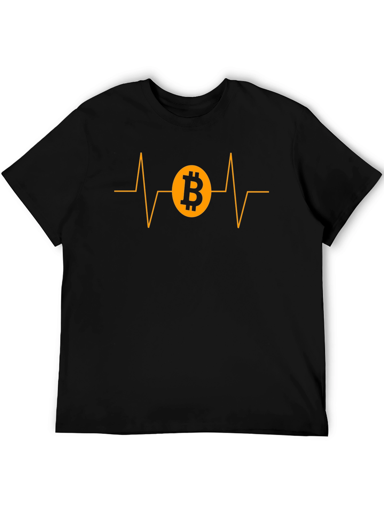 Bitcoin Heartbeat T-Shirt - Crypto Lover Tee