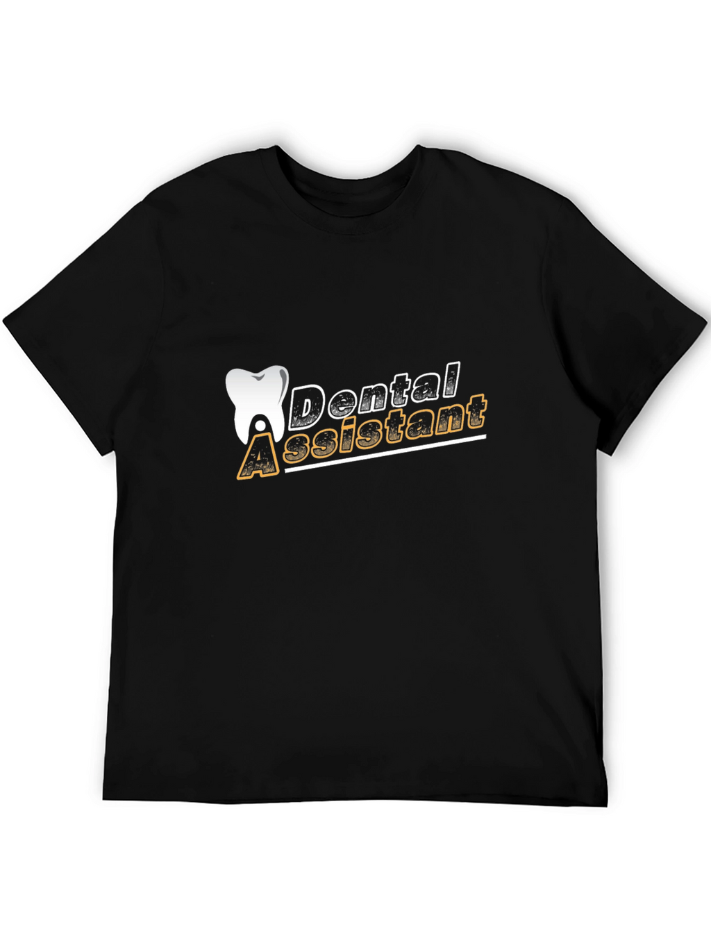 Dental Assistant T-Shirt - Black